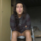 An Italian girl takes a wet, soft-sounding shit and a piss while sitting on a potty chair. Some peeing or diarrhea action can be seen from below, but no solid poop action. Presented in 720P HD. About 6 minutes.
